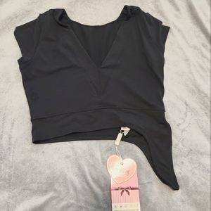 Bombshell sportswear crop top